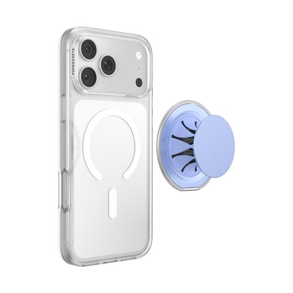 PopSockets PopGrip Low Pro MagSafe - Blue Aura