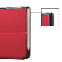 Stand Bookcase Microsoft Surface Go 4 / Go 3 / Go 2 - Rood