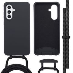 imoshion Color Backcover met afneembaar koord Samsung Galaxy A36 / A56 - Zwart