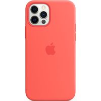 Apple Silicone Backcover MagSafe Apple iPhone 12 (Pro) - Pink Citrus