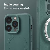 imoshion Colour Back Cover with MagSafe Apple iPhone 14 Pro Max - Dark Green