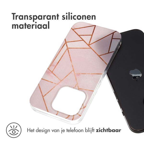 imoshion Design hoesje Apple iPhone 15 Pro - Pink Graphic