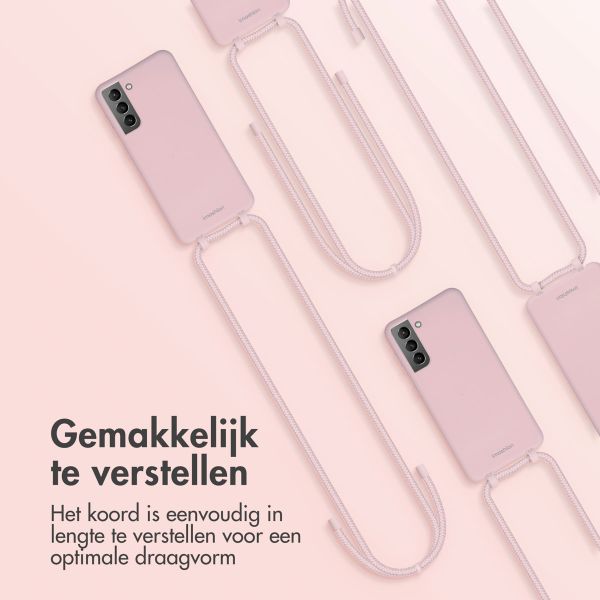 imoshion Color Backcover met afneembaar koord Samsung Galaxy S21 - Roze