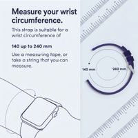 imoshion Milanese magnetic band Samsung Galaxy Watch 9 (40/44mm) / Watch 8 (40/44mm) / Classic (46mm) - Silver