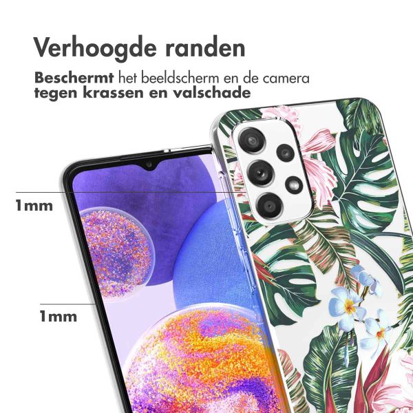 imoshion Design hoesje Samsung Galaxy A23 (5G) - Tropical Jungle