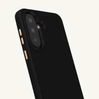 Selencia Rivièra MagSafe Backcover met afneembare haakjes Samsung Galaxy A36 / A56 - Velvet Black