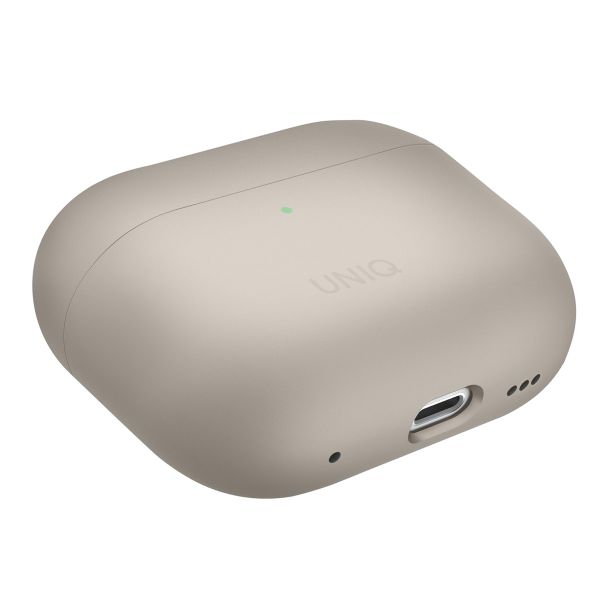 Uniq Lino Hybrid Liquid Silicone Case Apple AirPods Pro 2 - Beige Ivory