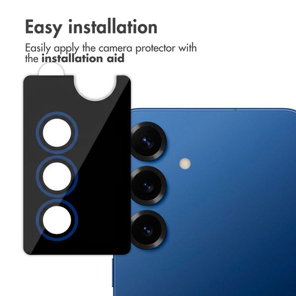 imoshion Camera Protector Glass 2-pack Samsung Galaxy S25 Plus - Navy