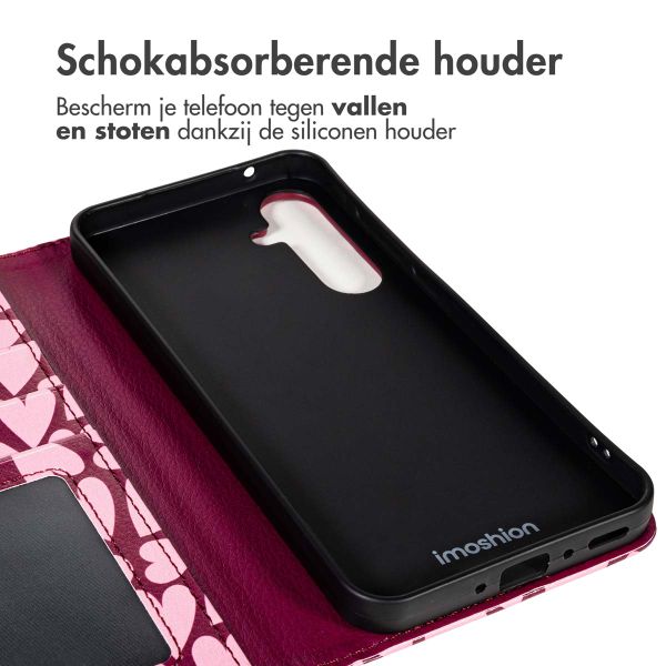 imoshion Design Bookcase Samsung Galaxy A16 - Hearty Blush