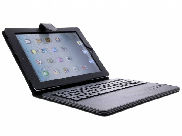 Bluetooth Keyboard QWERTY Bookcase iPad 4 (2012) 9.7 inch / 3 (2012) 9.7 inch / 2 (2011) 9.7 inch