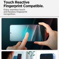 Spigen EliteShield EZ Fit met installatietray - 1 pack Samsung Galaxy S25