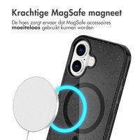 imoshion Sparkle Backcover met MagSafe iPhone 16 - Zwart