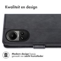 imoshion Luxe Bookcase Oppo Reno 10 / 10 Pro - Zwart