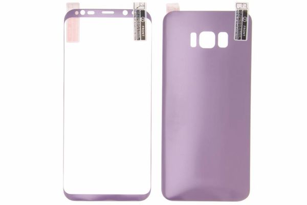 Front + Back Screenprotector Samsung Galaxy S8 Plus