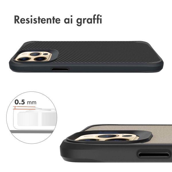imoshion Rugged Hybrid Case Apple iPhone 12 Pro Max - Zwart