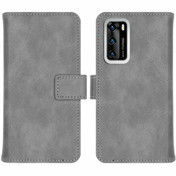 imoshion Luxe Bookcase Huawei P40 - Grijs
