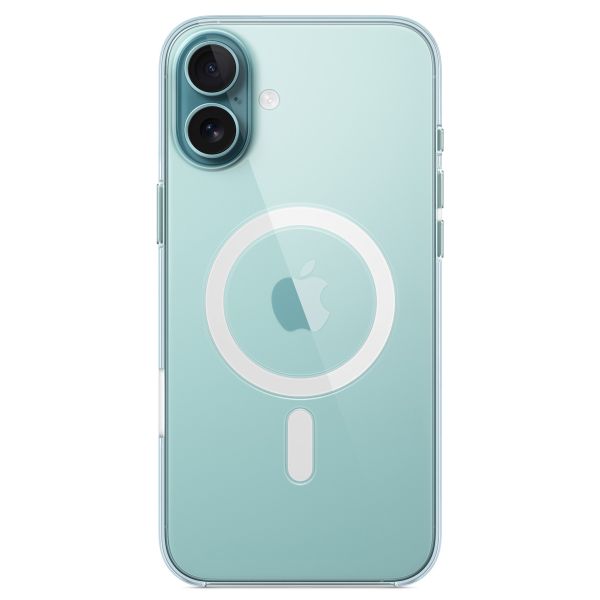 Apple Clearcase MagSafe Apple iPhone 16 Plus - Transparant