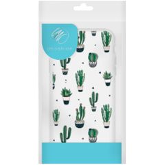 imoshion Design hoesje Samsung Galaxy S21 FE - Cactus - Groen