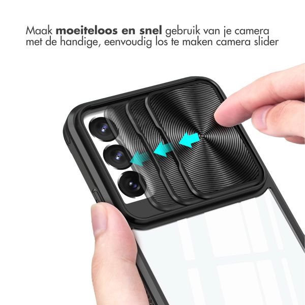 imoshion Camslider Backcover Samsung Galaxy S22 - Zwart