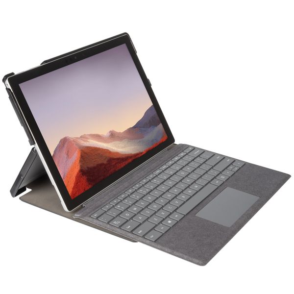 Gecko Covers EasyClick Bookcase Microsoft Surface Pro 7 - Zwart