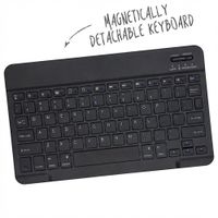 Accezz Bluetooth Keyboard Book Case Apple iPad Air 11 inch (2026) M4 / (2025) M3 / (2024) M2 / Air 5 (2022) / Air 4 (2020) / Pro 11 (2018/2020/2021/2022) - QWERTY / NL - Black