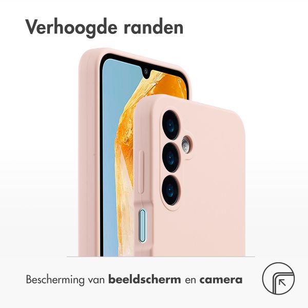 Accezz Liquid Silicone Backcover Samsung Galaxy A16 - Roze