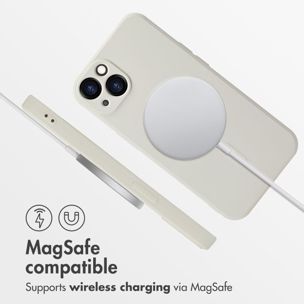 imoshion Colour Back Cover with MagSafe Apple iPhone 13 - Beige