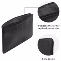 dbramante1928 Skagen Pro - Laptop hoes 14 inch - Echt leer - Apple MacBook Air 15 inch - Black