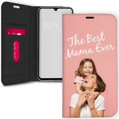 Ontwerp je eigen Compact gel bookcase hoes Samsung Galaxy A16 - Wit
