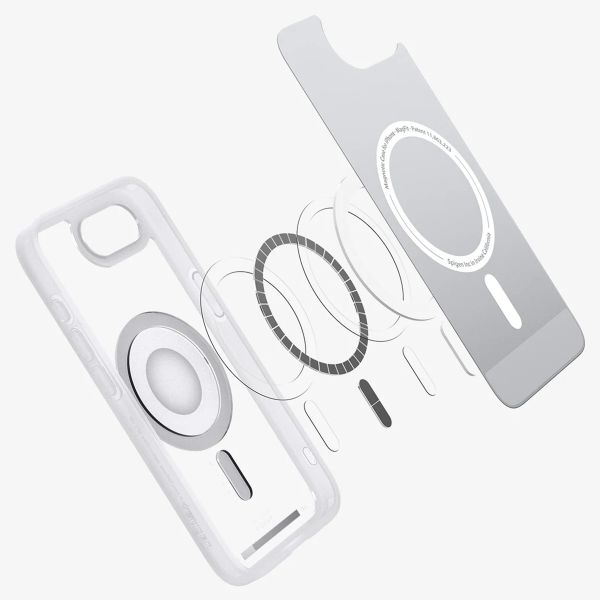 Spigen Ultra Hybrid Backcover MagSafe Apple iPhone 16e - Classic Silver
