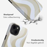 Selencia Vivid Backcover met MagSafe Apple iPhone 13 - Desert Waves Beige