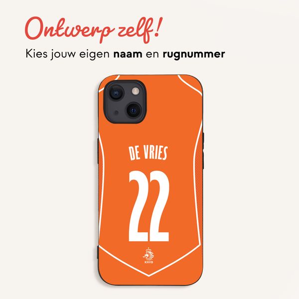 Ontwerp je eigen Nederlands Elftal Backcover Apple iPhone 13 - Nederlands Elftal '04