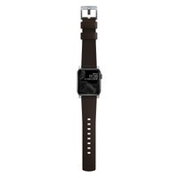 Nomad Active Pro Band Apple Watch Series 1 t/m 11 / SE / Ultra (44/45/46/49 mm) - Brown / Silver