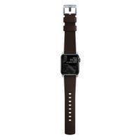 Nomad Active Pro Band Apple Watch Series 1 t/m 10 / SE / Ultra (2) (44/45/46/49 mm) - Bruin/Zilver