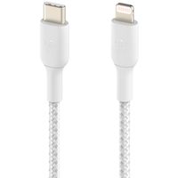 Belkin Boost↑Charge™ Braided Lightning naar USB-C kabel - 2 meter - Wit