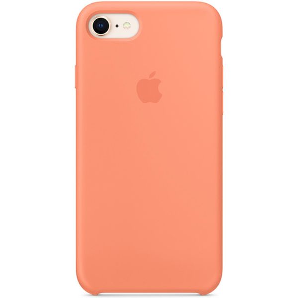 Apple Silicone Backcover iPhone SE (2022 / 2020) / 8 / 7 - Peach