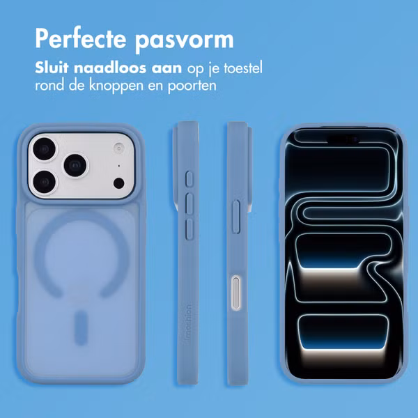 imoshion Color Guard Backcover met MagSafe Apple iPhone 17 Pro Max - Lichtblauw