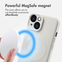 imoshion Colour Back Cover with MagSafe Apple iPhone 15 - Beige