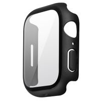 Uniq Legion Apple Watch Case met Gehard glazen screenprotector Apple Watch 7-9 - 41 mm - Midnight Black