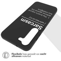 imoshion Design hoesje Samsung Galaxy S23 - Quotes - Zwart