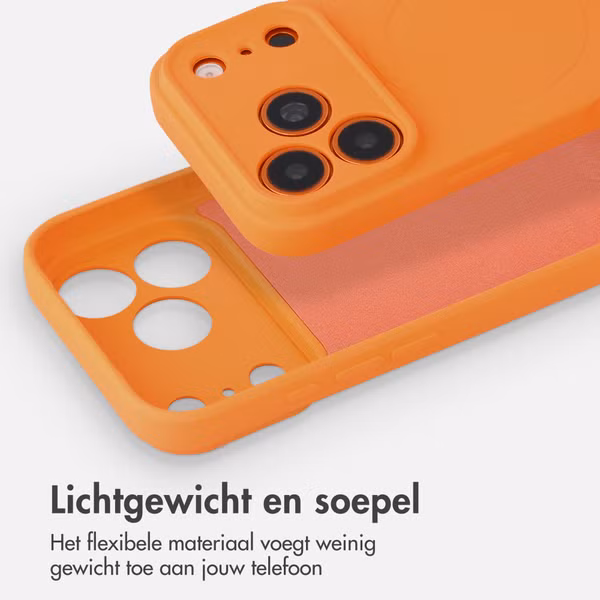 imoshion Color Backcover met MagSafe Apple iPhone 18 Pro Max / 17 Pro Max - Oranje
