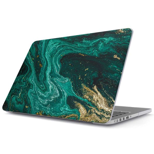 Burga Hardshell Cover voor de MacBook Pro 16 inch (2021 / 2023 M3 chip / 2024 M4 chip) - A2485 / A2780 / A2991 / A3186 / A3403 - Emerald Pool