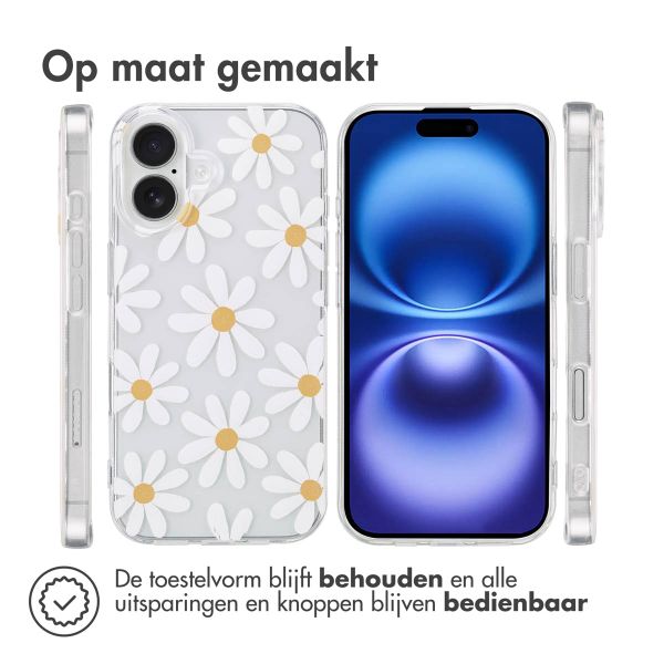 imoshion Design hoesje Apple iPhone 16 - Daisy Flower