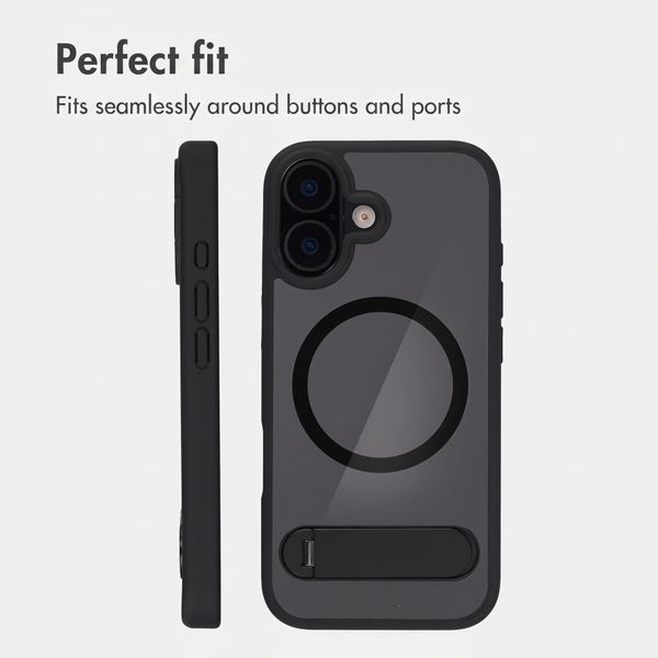 Accezz Hold Case with MagSafe Apple iPhone 16 - Black