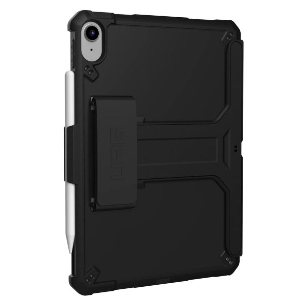 UAG Scout back cover with kickstand and hand strap Apple iPad 11 (2025) 11 inch A16 / iPad 10 (2022) 10.9 inch - Black