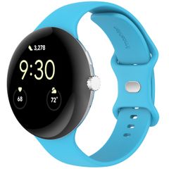 imoshion Siliconen bandje Google Pixel Watch 3 - 45 mm - Maat S - Blauw