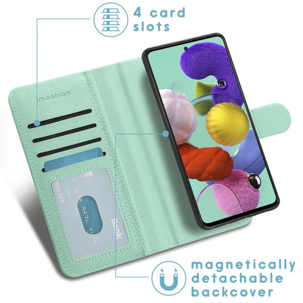 imoshion Luxe Portemonnee Samsung Galaxy A51 - Groen