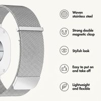 imoshion Milanese Magnetic Band Samsung Galaxy Watch Ultra 2 (2026) / Ultra (2024/2025) - Silver