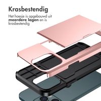 imoshion Backcover met pasjeshouder Apple iPhone 14 Pro - Rosé Goud