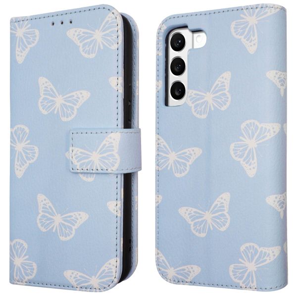 imoshion Design Bookcase Samsung Galaxy S22 - Butterfly